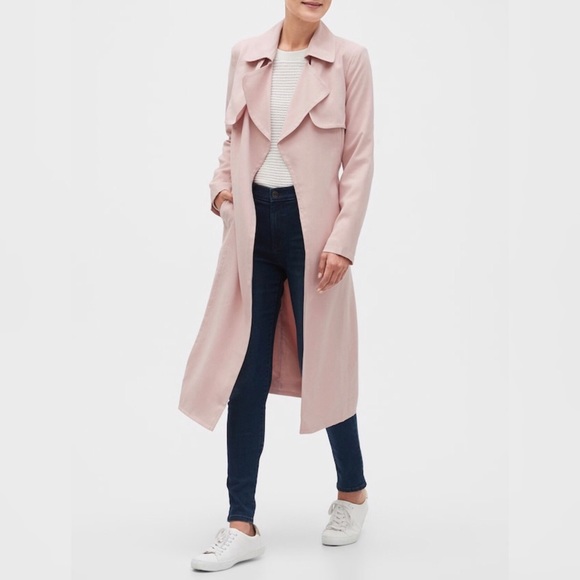 Banana Republic Jackets & Blazers - ✨HOST PICK Banana Republic light pink trench coat